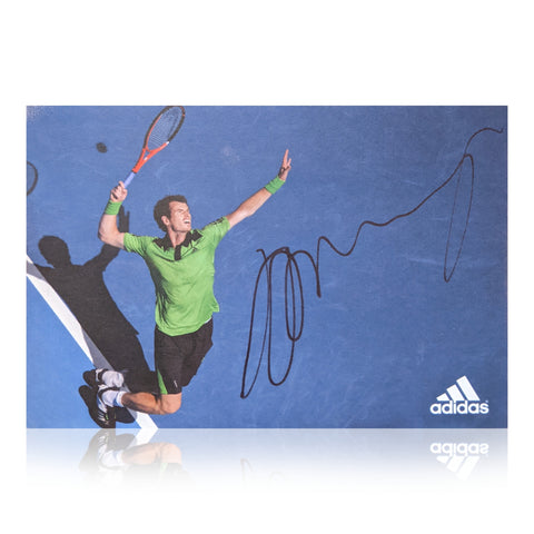 Andy Murray Signed 4x6 Promo Card