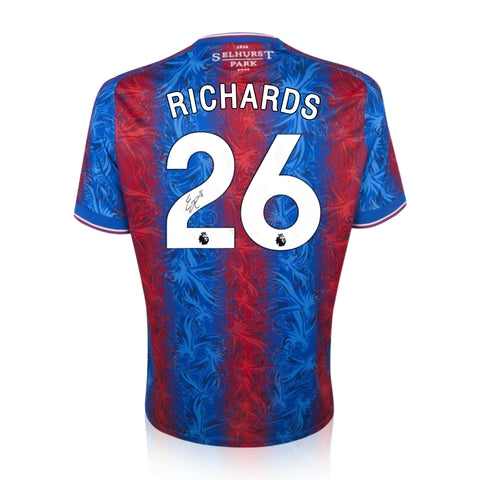 Chris Richards Signed Crystal Palace 2024/25 Home Shirt