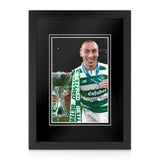 Scott Brown Signed A4 Photo