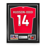 Callum Hudson-Odoi Signed Framed Nottingham Forest 2024/25 Home Shirt