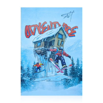 Jay Swingler Signed "One Last Run" A3 TGF Poster