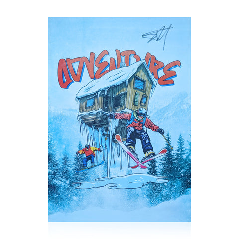Jay Swingler Signed "One Last Run" A3 TGF Poster