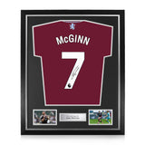 John McGinn Signed Framed 2026/27 Home Shirt