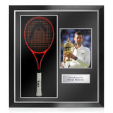 Novak Djokovic Signed Head Tennis Racket