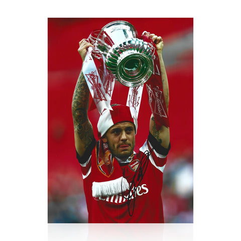 Jack Wilshere Signed A4 Photo