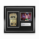 Johnny Walker Signed UFC Gold Glove w/ COA