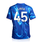 Romeo Lavia Signed Chelsea 2024/25 Home Shirt