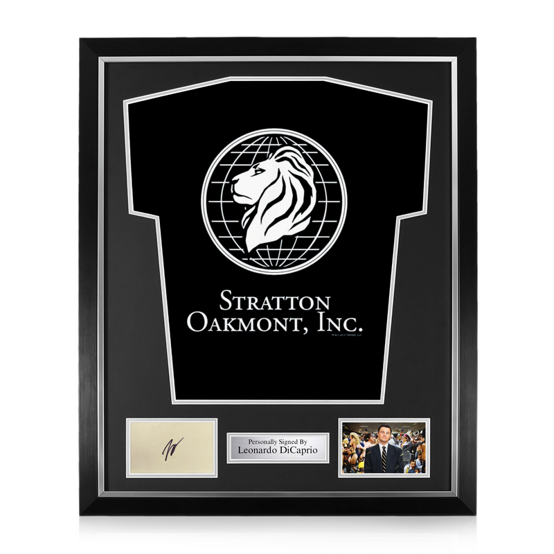 The Collectors Corner Leonardo DiCaprio Signed Framed Display w/ The Wolf Of Wall Street Shirt Regular price £2,999.99 V