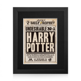 Daniel Radcliffe Signed A3 Cardstock Poster