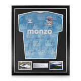 Coventry City F.C. Squad Signed Framed 2025/26 Home Shirt