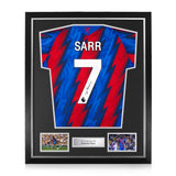 Ismaïla Sarr Signed Framed 2026/27 Home Shirt