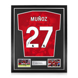 Daniel Muñoz Signed Framed 2026/27 Home Shirt