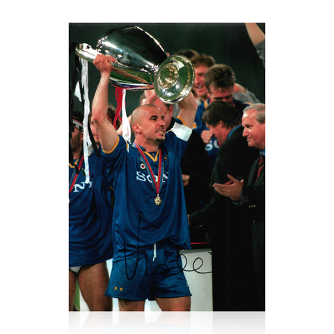 Gianluca Vialli Signed 12x8 Photo