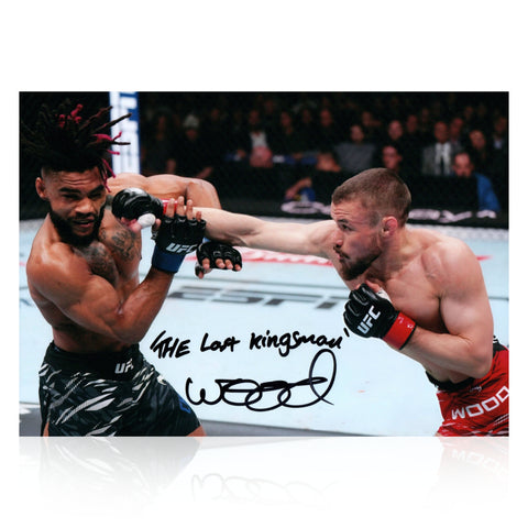 Nathaniel Wood Signed A4 Photo w/ The Last Kingsman Inscription