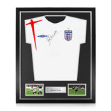 Michael Owen Signed Framed England 2005/07 Home Shirt