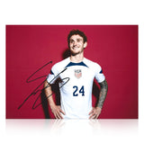 Josh Sargent Signed A4 Photo