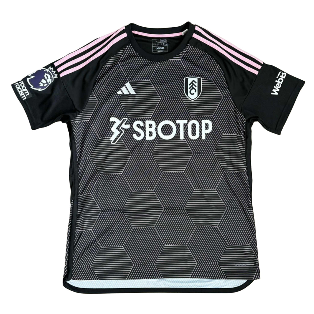 Alex Iwobi Signed Matchworn Fulham Away shirt (v Wolves 09/03/24