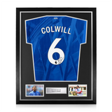Levi Colwill Signed Framed Chelsea 2025/26 Home Shirt