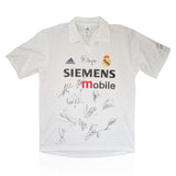 Real Madrid Squad Signed 2003/04 Home Shirt