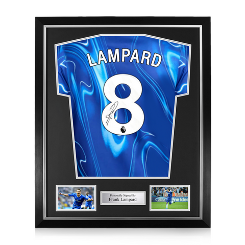 Frank Lampard Signed Framed Chelsea 2024/25 Home Shirt