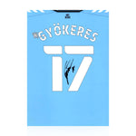 Viktor Gyökeres Signed A4 Photo