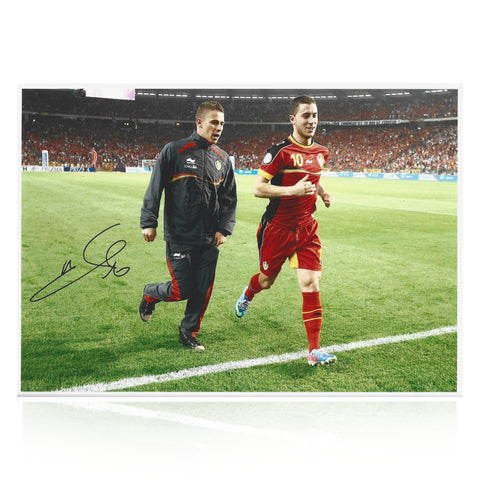 Thorgan Hazard Signed A4 Photo