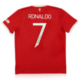 Cristiano Ronaldo Signed Manchester United 2021/22 Home Shirt