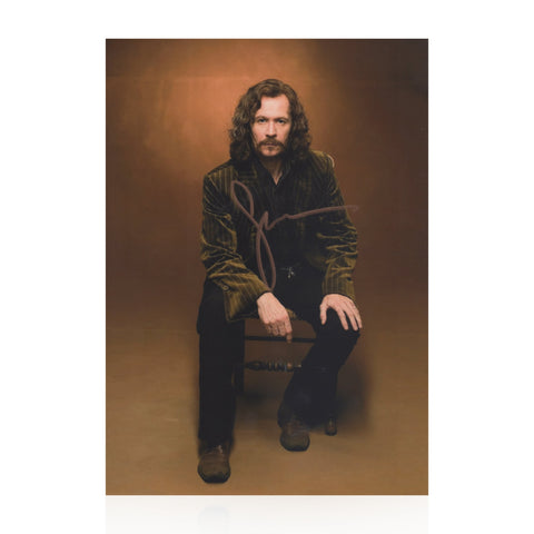 Gary Oldman Signed A4 Photo