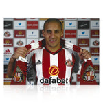 Wahbi Khazri Signed A4 Photo