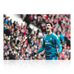 Thibaut Courtois Signed 12x8 Photo