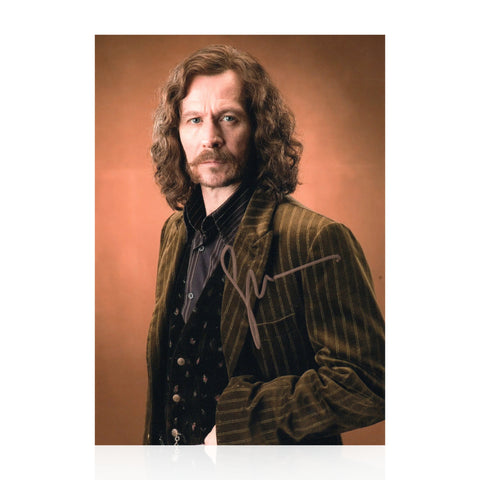 Gary Oldman Signed A4 Photo