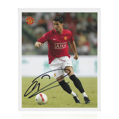 Cristiano Ronaldo Signed 10x8 Photo