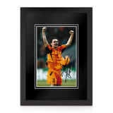 Marc Overmars Signed 12x8 Photo