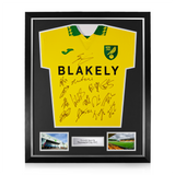 Norwich City F.C. Squad Signed 2025/26 Home Shirt