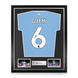 Marc Guehi Signed Framed 2026/27 Home Shirt