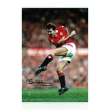 Bryan Robson Signed A4 Photo