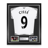 Papiss Cisse Signed Framed 2026/27 Home Shirt