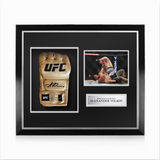 Alexander Volkov Signed Framed UFC Gold Glove w/ COA