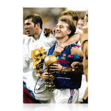 Didier Deschamps Signed 12x8 Photo