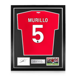 Murillo Santiago Signed Framed Display w/ Nottingham Forest 2024/25 Home Shirt