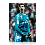 Thibaut Courtois Signed 12x8 Photo