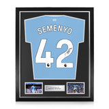 Antoine Semenyo Signed Framed 2026/27 Home Shirt