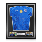 Chelsea FC Squad Signed Framed 2025/26 Home Shirt