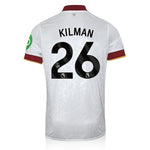 Max Kilman Signed West Ham 2024/25 Third Shirt