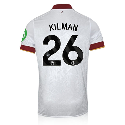 Max Kilman Signed West Ham 2024/25 Third Shirt