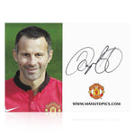 Ryan Giggs 4x6 Manchester United Promo Clubcard