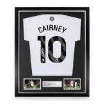 Tom Cairney Signed Framed Fulham 2025/26 Home Shirt