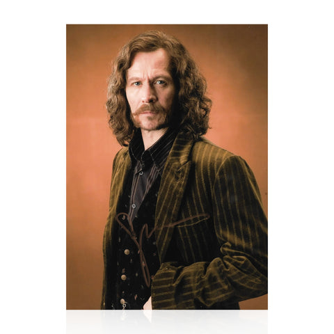 Gary Oldman Signed A4 Photo