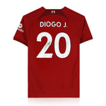 Diogo Jota Signed Liverpool 2022/23 Home Shirt