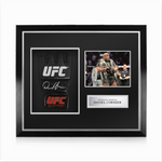 Daniel Cormier Signed Framed UFC Glove w/COA